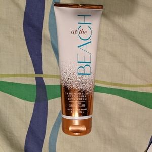 At the beach body cream by bath and body works